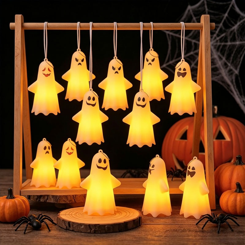 Pumpkin Lantern Halloween - Lanterna de Fantasma de Halloween, Mini