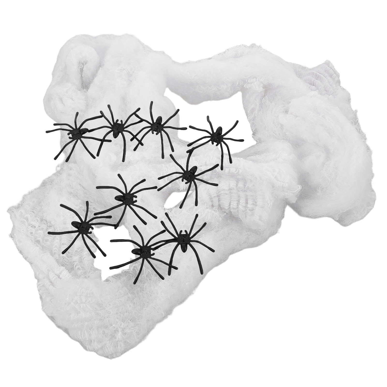 1 conjunto de decoração de tei - Spider Web Halloween Decoration avaliação e preço