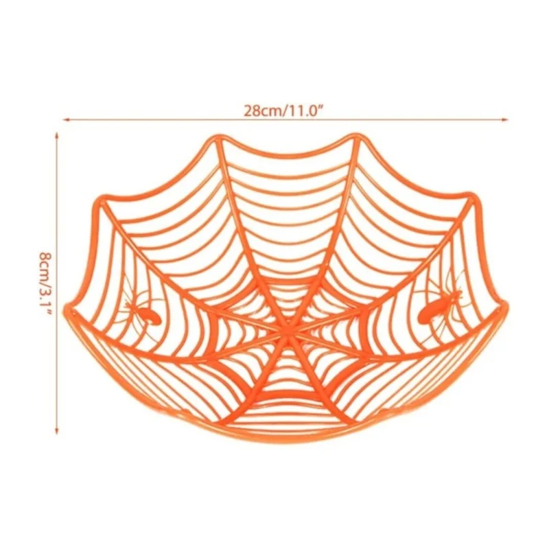 1/3 Unidades Tigela de Doces d - Spider Web Halloween Decoration avaliação e preço