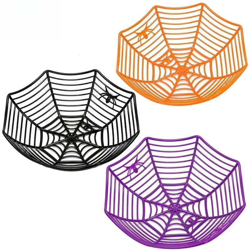 1/3 Unidades Tigela de Doces d - Spider Web Halloween Decoration avaliação e preço
