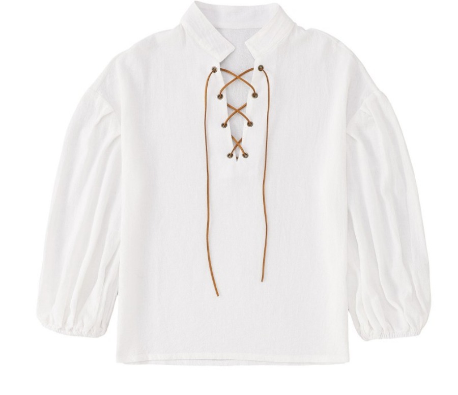Camisa Pirata Medieval para Me - Halloween Costume Kids avaliação e preço